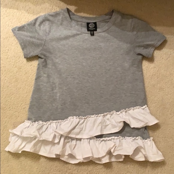 Bobeau Ruffle Top - Picture 3 of 6